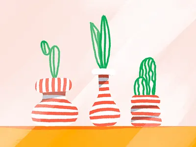 Plants illustration procreate