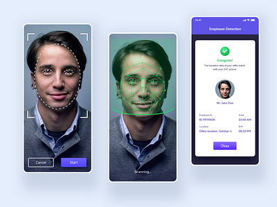 Face Detection App Concept artificialintelligence biometric scan data detection app face recognition human face scanner identification new technology app scanning app security security app technology app