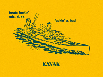 Kayak Case Study bag brand branding cannabis colorado illustration joint kayak logo marijuana mylar packaging pot preroll print retro spliff tube vintage weed