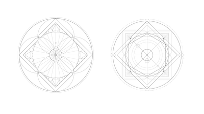 Sacred Geometry concept geometric geometric art geometry graphic design icon illustration lineart logo logomark sacred geometry
