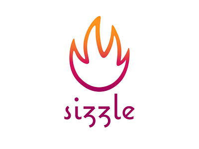 Sizzle Dating App Logo dailydesignchallenge logo