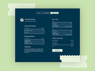 checkout branding checkout checkout page checkout process dailyui design train ui ux