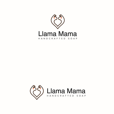 Llama mama abastact animation brand identity branding creative design graphic design illustration logo logos