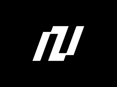 NZ alphabet branding design identity lettermark line logo modern monogram symbol