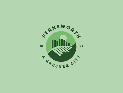 Daily Logo Day 22 - City branding city colour corporate craft dailylogochallenge design eco ecofriendly graphic design green idea illustrator logo sustainability sustainable typography vector