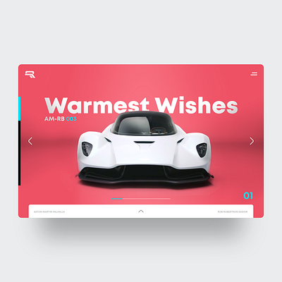 Holidays 2019 aston martin happy holidays happy new year motorsports supercar ui ux valhalla webdesign website