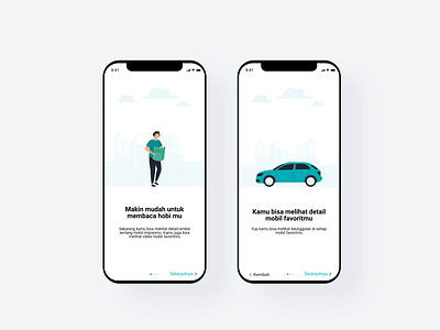 Intro Apps Otoloka app design ui ux