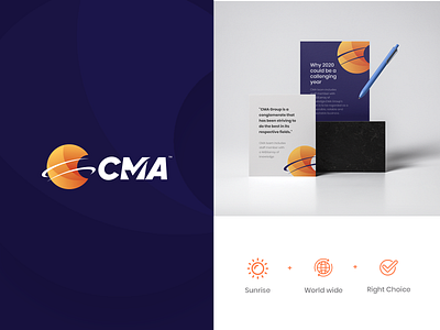 Corporate Logo and Stationary branding design icon typography