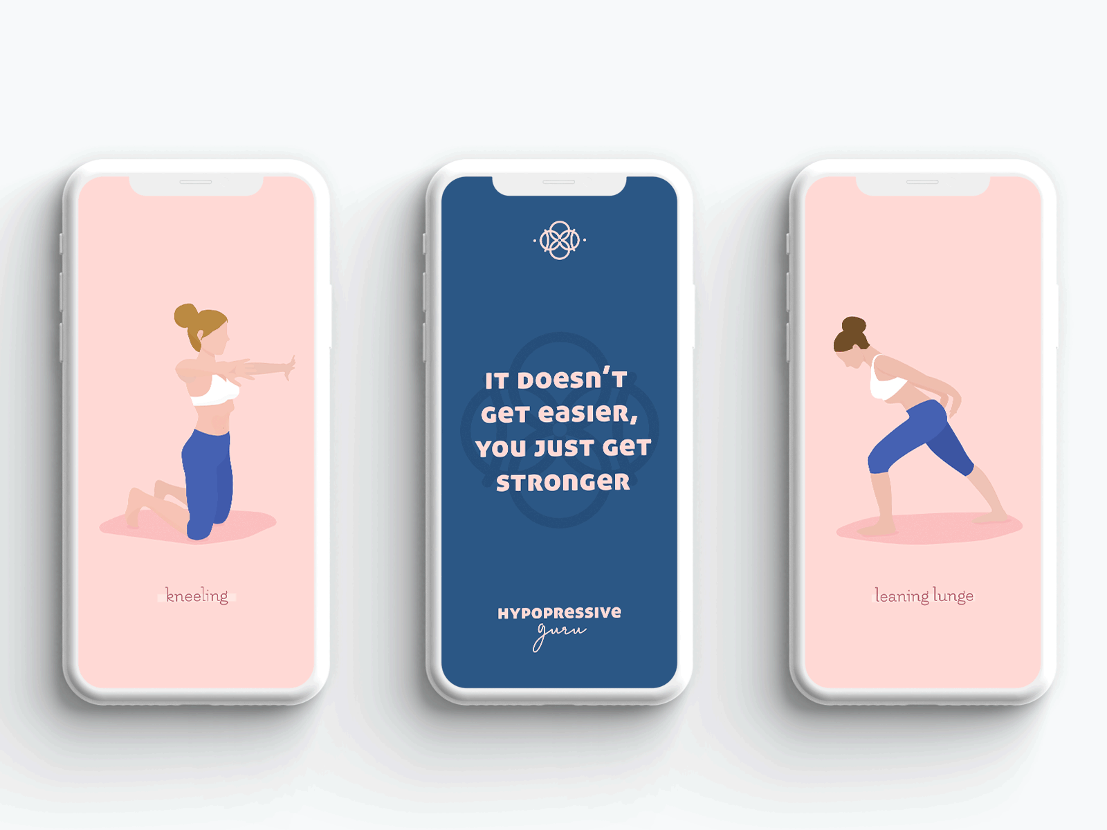 Instagram stories Hypopressive Guru branding design illustrations illustrator instagram social media