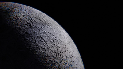 moon Blender 3d blender 3d landscape moon