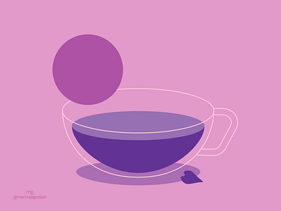 Mallow tea animation 2d after effects animation animation 2d flat illustration minimal motion motion animation motion design motion graphic motion graphics tea tea animation vector