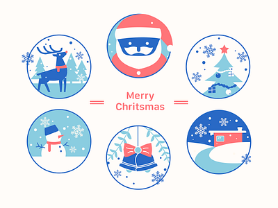 christmas illustration sketch vector