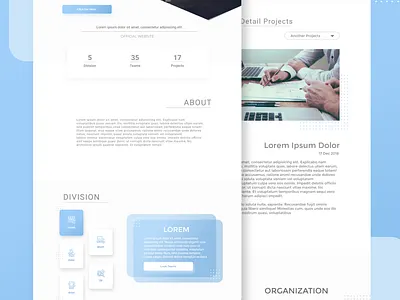 Minimalism Organization Web Design flat design minimalism ui ux ui design uidesign web design webdesign website website design