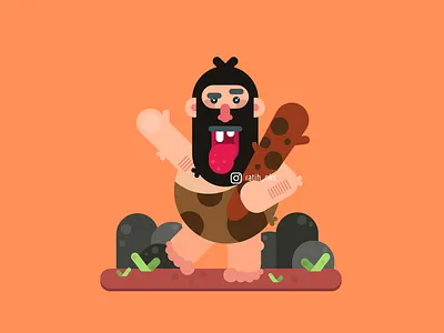 Happy Homosapiens art artwork character character animation character design clean design flat flat design graphic design homosapiens illustration minimalist design oldman ui design ui ux vector