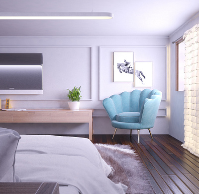 Bedroom interior design 3dmax design interior interior design vray