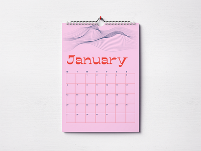 Calendar #1 calendar calendar2020 dailyui 038 dailyuichallenge design figma poster poster a day poster art vector