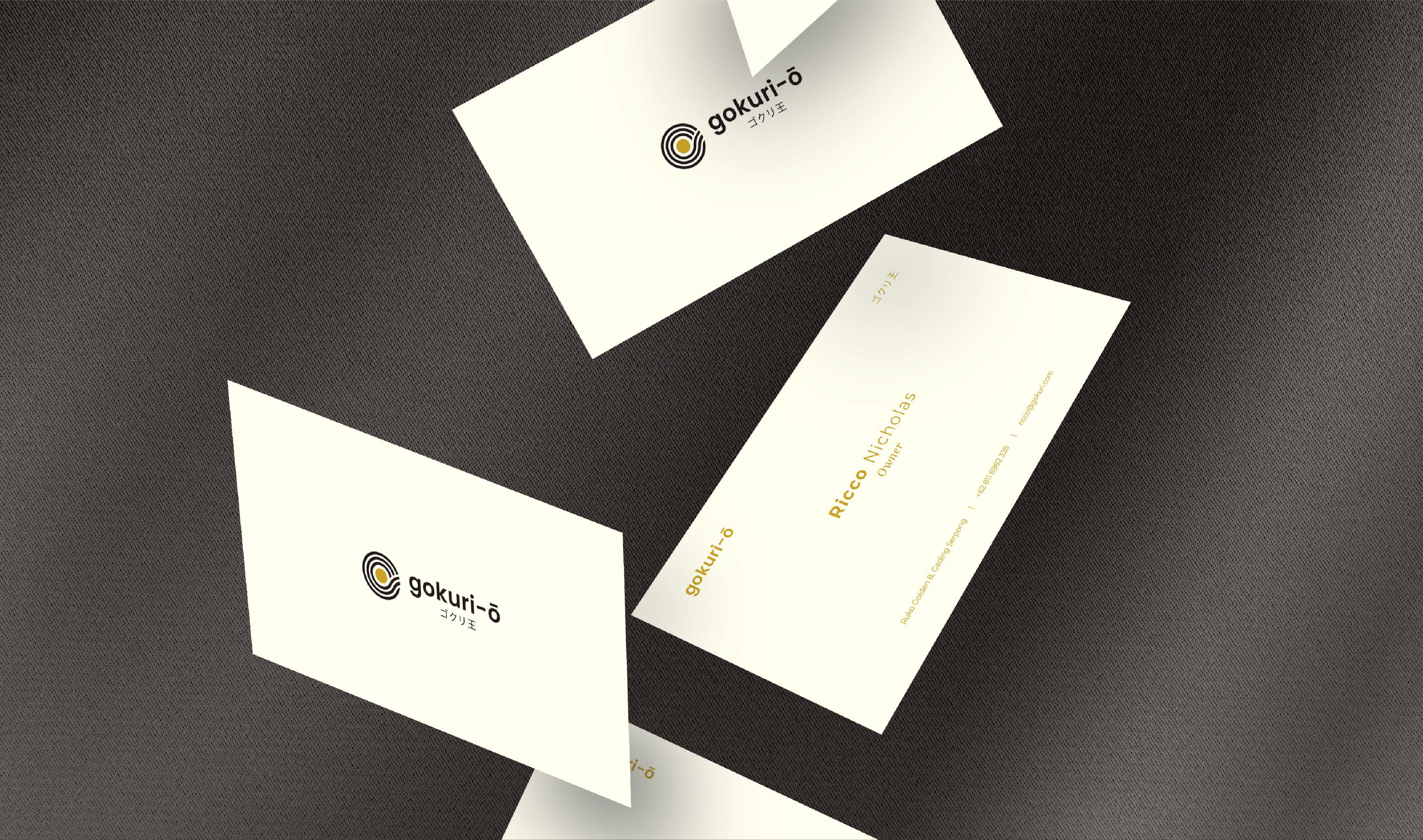 GOKURI-O - F&B Branding branding graphic design logo