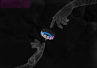 PARSEC LOGO artwork branding cyberart logo