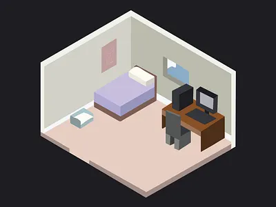 Room design graphic design