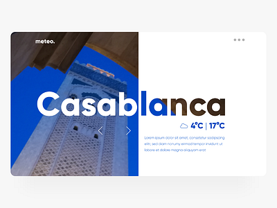 Meteo landing concept clean design landing page landing page design layout meteo ui uidesign ux web web design