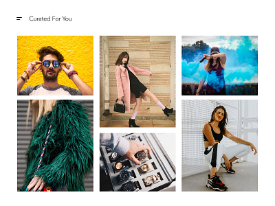 Day 091 - Curated For You - Daily UI challenge challenge curated for you uidesign ux