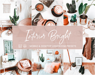 Interior Bright - Mobile & Desktop Lightroom Presets ai̇ry lightroom presets home blogger presets preset in lightroom cc travel lightroom presets