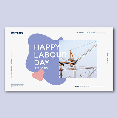LABOUR DAY POST art direction branding concept design design flat illustrator minimal poster design vector web