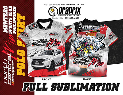 Monteror Sports Club Philippines - North Central Min Chapter Pol print print design printing prints shirt shirt mockup shirtdesign shirts