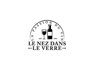 LE NEZ DANS LE VERRE logo