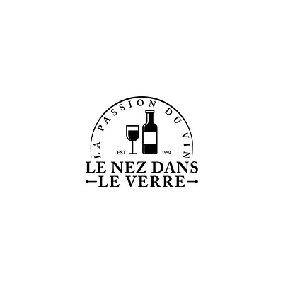 LE NEZ DANS LE VERRE logo