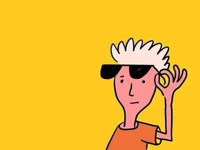 Shades illustration look sun sunglasses watch