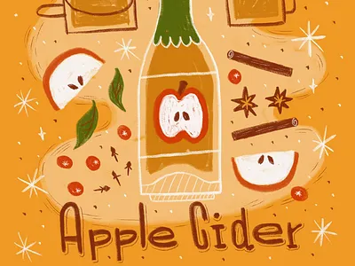 The 12 Drinks Of Christmas - Apple Cider 12 days of christmas 12 drinks of christmas alcohol apple bottle christmas cider drink drinking esztersletters festive kitchen pantry party procreate pub recipe winter xmas