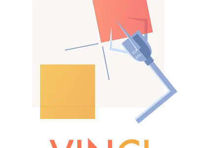 logo for intelligent design illustration logo