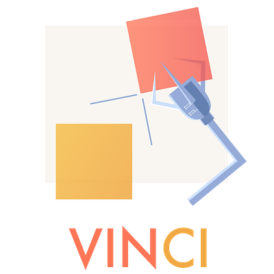 logo for intelligent design illustration logo