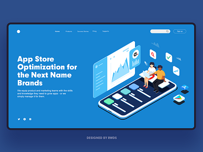 Web design design illustration isometric ps ui web