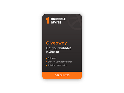 Dribbble invite creative dribbbleinvites flatdesign graphic design icon illustrator cc typography ui ux vector