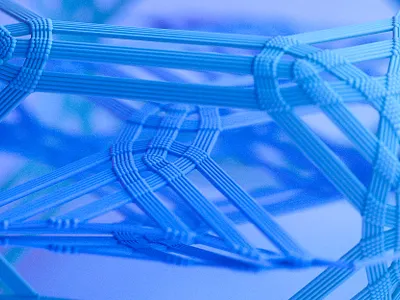 Complexity abstract art basket c4d cinema 4d cinema4d cloth concept connected cube detail dots experiment focus lines points spheres strange warped weird