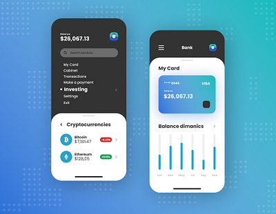 Bankeer Design app bank design dribbble minimal mobile stock ui ux uxui web website