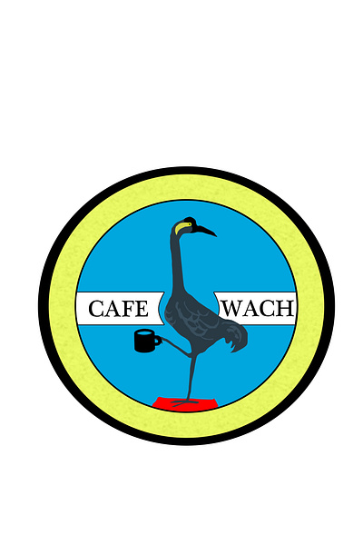 Cafe Watch branding cartoon characters design design logo flat icon illustration illustrator logo minimalist logo