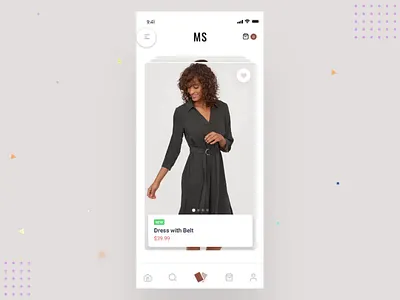 Ecommerce Swiping Style adobexd app design ecommerce ecommerce app product page protopie swipe tinder