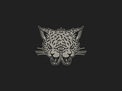 Quitters artwork band design black branding cat design grey icon illustration illustrator logo merch design merchandising monster print quitters tshirt tshirt design