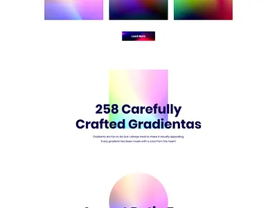 Gradienta Homepage blend code colorful downoad free gradienta hero html jpg layered modern multicolor open source simple stylish