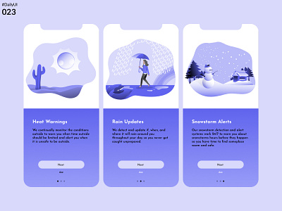 DailyUI 023 - Onboarding app dailyui design mobile mockup sketchapp ui user experience uxui