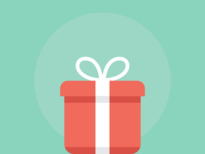 Freebie Xmas Gift christmas flat freebie gift illustration present psd xmas