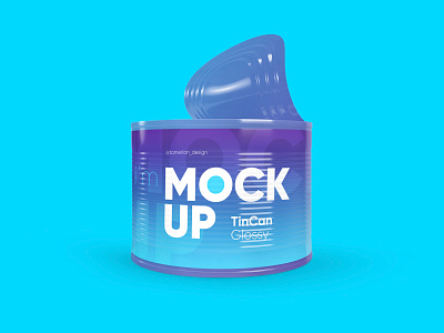 Glossy Tin Can Pack MockUp design mock up mock up mock ups mock ups mockup mockup psd mockups pack package package design packagedesign packaging packaging design photoshop