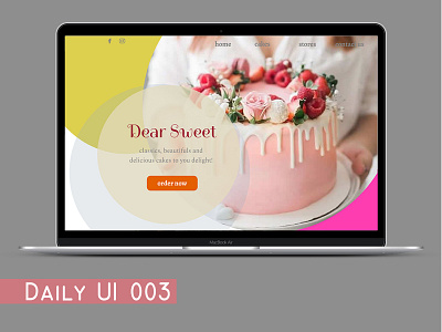 Daily003 - Landing Page daily 100 challenge dailyui dailyui03 design ui ux
