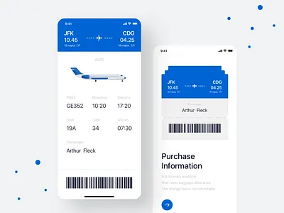 Flight ticket UI design aircraft booking flight flight app flight booking flight search flights flow minimal plane simple simple design ui userinterface ux white 图标 设计