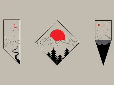 Nature design graphic design illustration