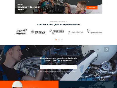 Aerohelp design ui web