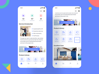 management application app ui ux